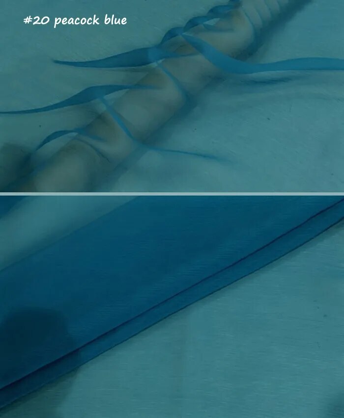 Plain Color Yoryo Silk 55” Wide By Yard Pure Mulberry Silk Chiffon Crepe Fabric