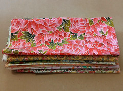 Quilting Cotton Fabric Remnants Lot Florals Sewing Crafting