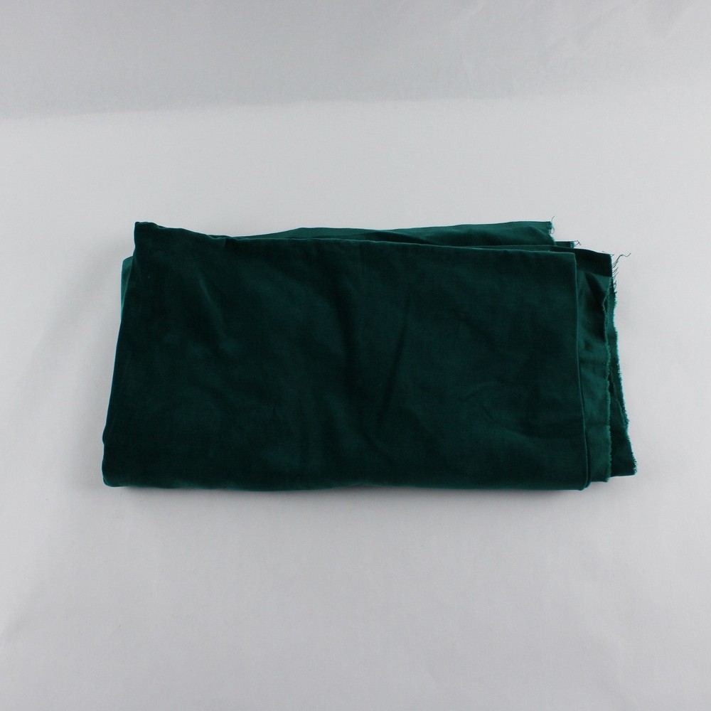 Emerald Green Velveteen Fabric 1-3/4 yds x 34″