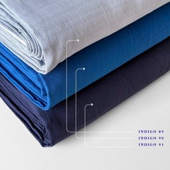 Textured Criss-Cross Cotton-Linen Dobby Fabric, 58″ Wide, 122 GSM