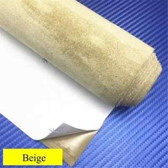 Self Adhesive Faux Suede Fabric Wrap Film Sticker Stretch DIY Car Interior Craft