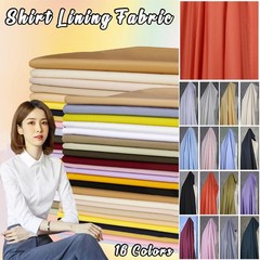 Cotton Poplin Fabric Wrinkle-Resistant for Sewing Shirt Dress Bedding Quilt DIY