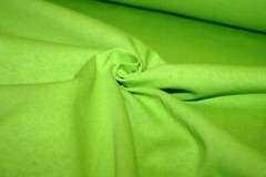 100cm ‘LIME GREEN’ Combed 100% Aussie Made Cotton Knit Fabric by the Metre