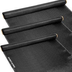 5 FT x 12 Carbon Fiber Fabric, 100 3K Cloth, 220g, Twill Weave, Automotive
