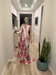 100% Italian Silk Fabric. 60” Wide. Continuous Yardage Sold By The Yard.