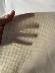 Handcrafted Cotton Fabric~Kora Doria Check ~Imported From India- 45″ W