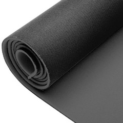Flat Knit Headliner Flame Retardant Fabric Replace Car Roof Medium Black 35″×60”
