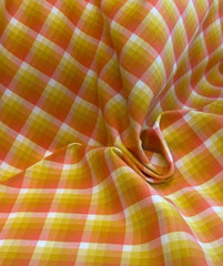 ROBERT KAUFMAN – KITCHEN WINDOW WOVENS #AZH-20529-380 – ORANGEADE- BY THE YD