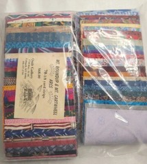 70 pc Fabric Strips set “Montana Roundup/ Cartwheel” 1/8 Yard Strips (#67)