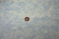 Moda * Light Blue Tonal Swirls * 100% Cotton Remnant * 8″ x 22″