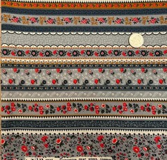 Striped Cotton Fabric Cranston 1+ yard 41″ x 41″ F16