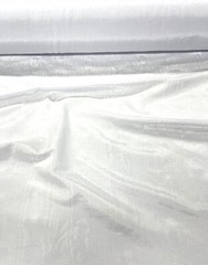 Discount Fabric Moire` Bengaline Faille White QQ37