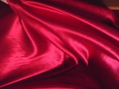 RASPBERRY RED SILK SATIN CREPE FABRIC, CHARMEUSE SATIN, 140 cm wide,AUSTRALIA
