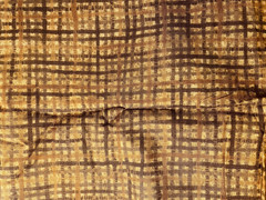 MARKET SQUARE Golden Brown Plaid BY CAROL ENDRES – 100% COTTON FABRIC BTY