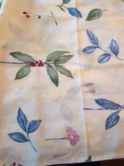 Unbranded. 1.5 Yds X 44″. New Floral. Not Sure Of The Fabric