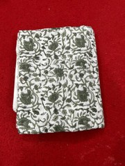 5 Yard Hand Block Print Cotton Indian Dressmaking Fabric Craft Sewing Hand Craft