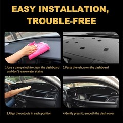 Custom Fit Infiniti G25 G35 G37 Dashboard Cover 2008-2015 Black Trim Custom Made