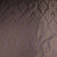 Reversible Brown Damask Jacquard Upholstery Drapery Fabric 54″ By The Yard