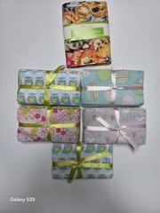 🎁100% Cotton Quilting Fabric Bundles 20 Piece Fat Quarters 18”x21” + BONUS!🎁