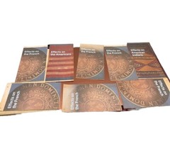 Leather Sheet 6×12″ Thickness 1/4″, Effect On The Americans/French, (LOT OF 8)
