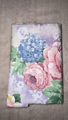 Vintage Fabric Lot 6 Floral Cotton Quilting Sewing Craft Remnants Cottage Prints