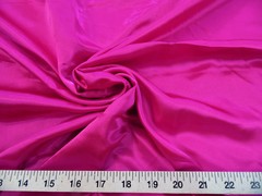 Discount Fabric Charmeuse Silky Bridal Satin Apparel Fuschia Pink CS12