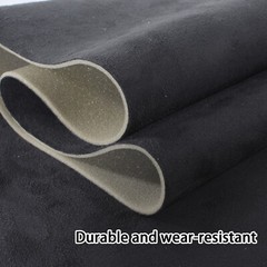 Black Headliner Fabrics 1/8″ Foam Backed 54″x60″ Car Roof Door Panel Upholstery