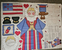 Daisy Kingdom Johnny Rocket Door Panel Cut & Sew Fabric Panel # 3691