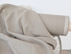 100% Organic Cotton Fabric By The Yard Natural Undyed Sewing Material Soft 58″ W