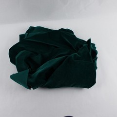 Emerald Green Velveteen Fabric 1-3/4 yds x 34″