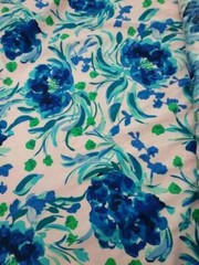 Lilly Pulitzer Cotton Poplin Fabric Pink Tropics Tint Sweet Pea 36″ X 57″