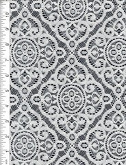 Bohemian Lace Off-white Ivory by the yard