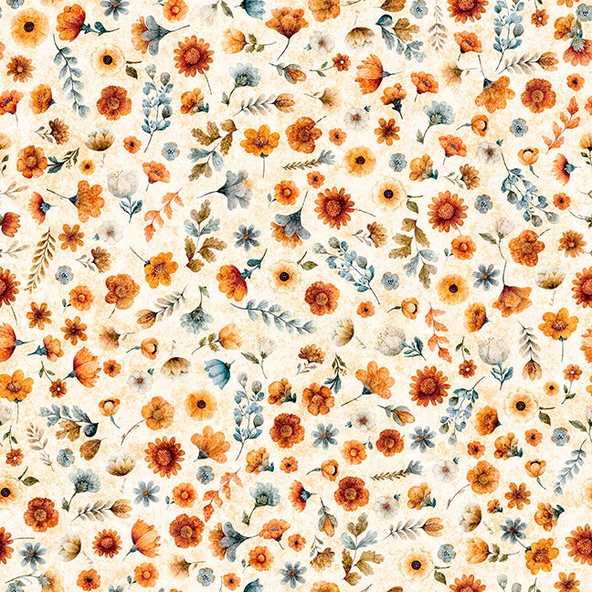 HARVEST HOLLOW – DITZY FLORAL – CREAM