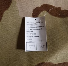 Authentic Military Spec, Digital Desert, Classic 3 color Day desert camo fabric