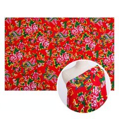 Floral Fabric Peony Pattern Flower Sewing Clothing DIY Crafts By The Metre