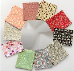 Feedsack Reproduction Fat Quarter Bundles 10 Depression Era Prints 1930s-50s NEW