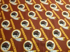 Washington Redskins Cotton Fabric (58″ Wide x 36″ long)