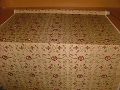 iLiv Embroidered Curtain Fabric 1.6 Metres Inca Classic Upholstery Cushion