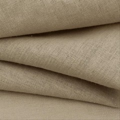 Linen Fabric 61 Inch Wide Natural Blend 60% Linen 40% Cotton 1 Yard Natural
