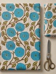 Indian Floral Cotton Fabric By The Yard Soft Dress Sewing and Quilting Fabric