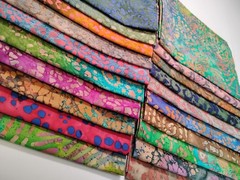 Lot of 20 Fat Quarters ~ Cotton Batik Quilt Fabric Bundle (#3)