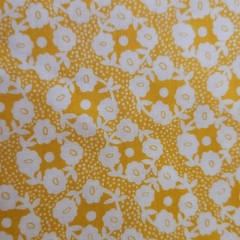 1930s Yellow 6 Piece Fat Quarter Bundle Stash Builder 18×22 Quilting Cotton