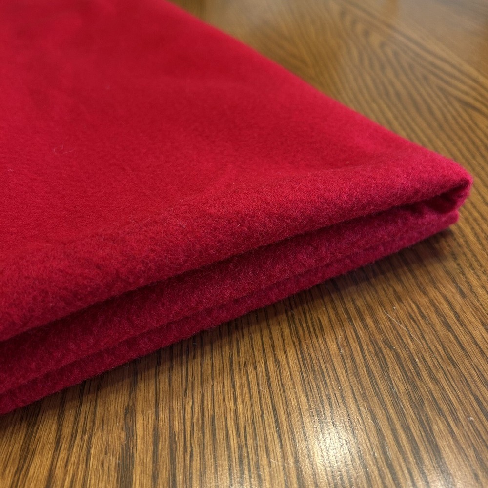 Felt Fabric Solid Red 56″w Crafts Hobbies Holiday Decor DIY By the Half Yard