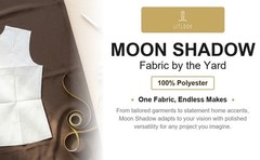 Moon Shadow Fabric by the Yard 100% Polyester Woven Non-Stretch Dress Costume