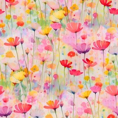 1/2 Yard Fabric – Spring into Beauty | Budding Wildflowers by 3 Wishes Fabrics