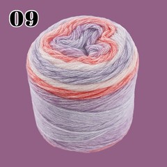100g/roll Colorfulful Candy Bean Scarf Mohair Yarn Special Knitting Wool Ball