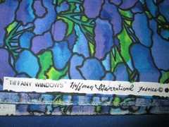 JoAnn’s Cotton Quilt Fabric – Tiffany Window look – 31″