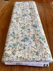 Cotton Steele Creek Fresh Eggs Floral Slats Fabric Botanical 8 Yards X 44″ Bolt
