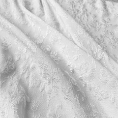 150x50cm Luxury Rose Relief Embossed Jacquard Fabric for Sewing Cheongsam Skirts