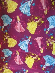 Springs “Royal Debut Toss” Disney Princesses Cinderella COTTON FABRIC 1Y10″X44